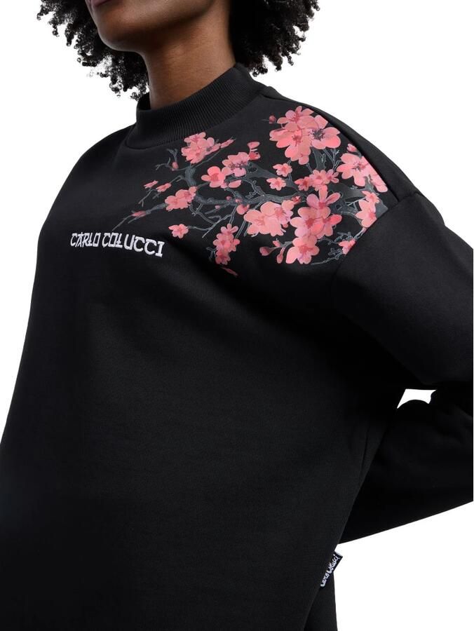 Carlo colucci Milano naar Tokyo Dragogna Sweatshirt Black Heren - Foto 2