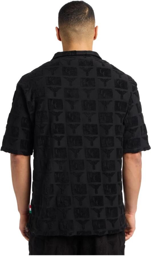 Carlo colucci Regular fit poloshirt met knoopsluiting model 'BEACHWEAR' - Foto 6