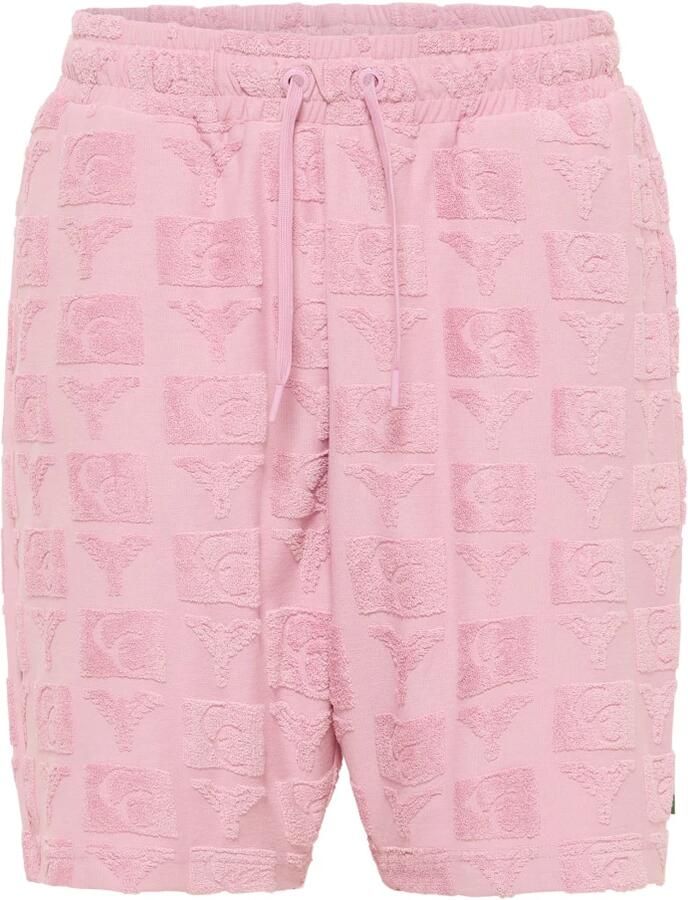 Carlo colucci Regular fit sweatshorts met structuurmotief model 'BEACHWEAR' - Foto 7