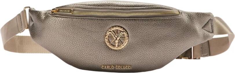 Carlo colucci Fall Pocket met Caesaro Logo Grijs Dames