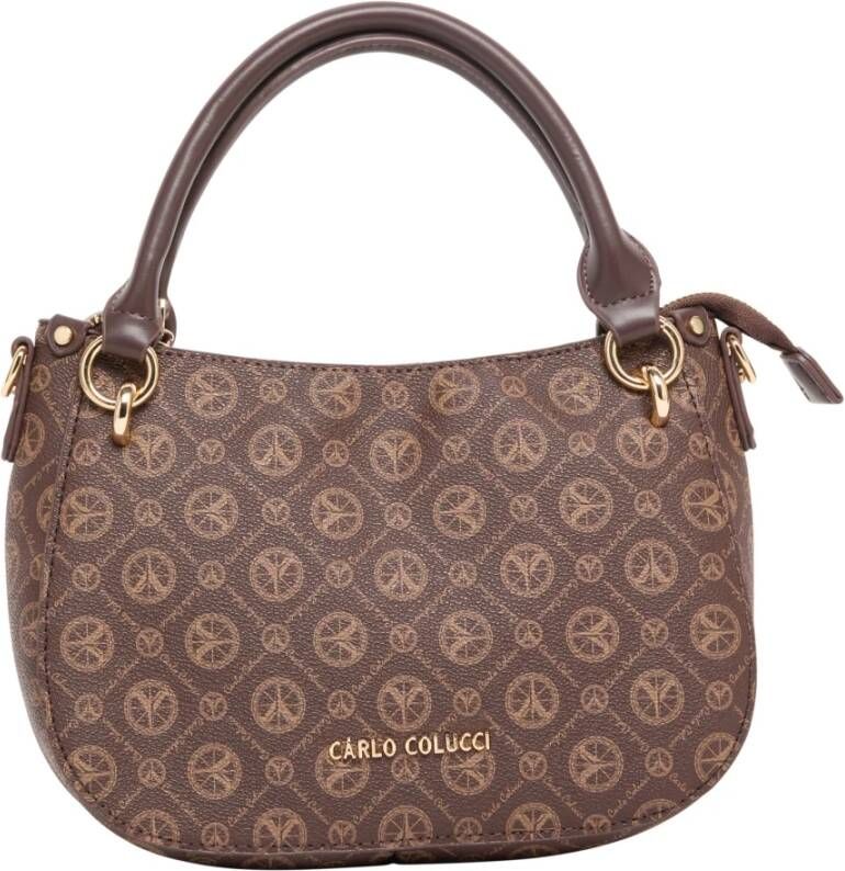 Carlo colucci Hobo Tas DeFilippo Brown Dames