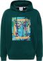 Carlo colucci De Val Oversized Hoodie Green Heren - Thumbnail 1