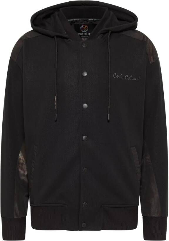 Carlo colucci Dardano Oversized Hoodie Black Heren
