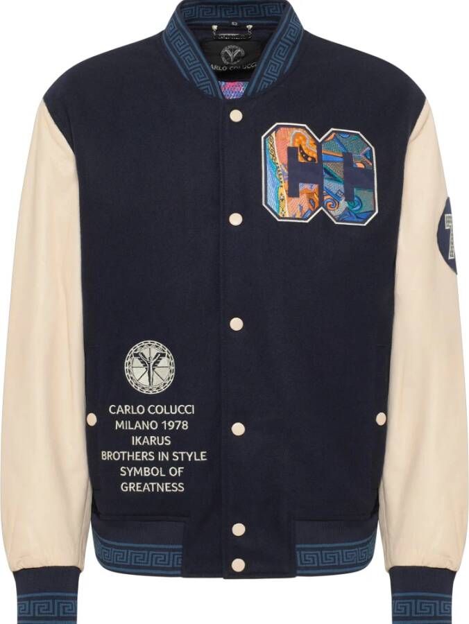 Carlo colucci Jackets Blauw Heren