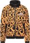 Carlo colucci Winterblouson met Logo Prints Corso Orange Heren - Thumbnail 1