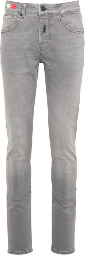 Carlo colucci Vintage Gewen Skinny Jeans Gray Heren