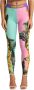 Carlo colucci Kleurrijke bedrukte leggings Cupani Multicolor Dames - Thumbnail 1