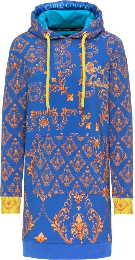Carlo colucci Dames Civetta Sweatjurk Blue Dames