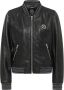 Carlo colucci Colton Lederen Blouson Black Dames - Thumbnail 1