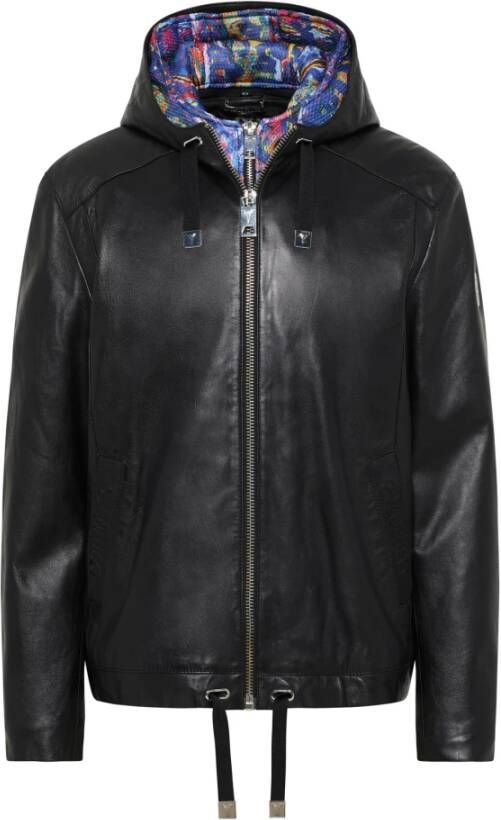Carlo colucci Leather Jackets Zwart Heren