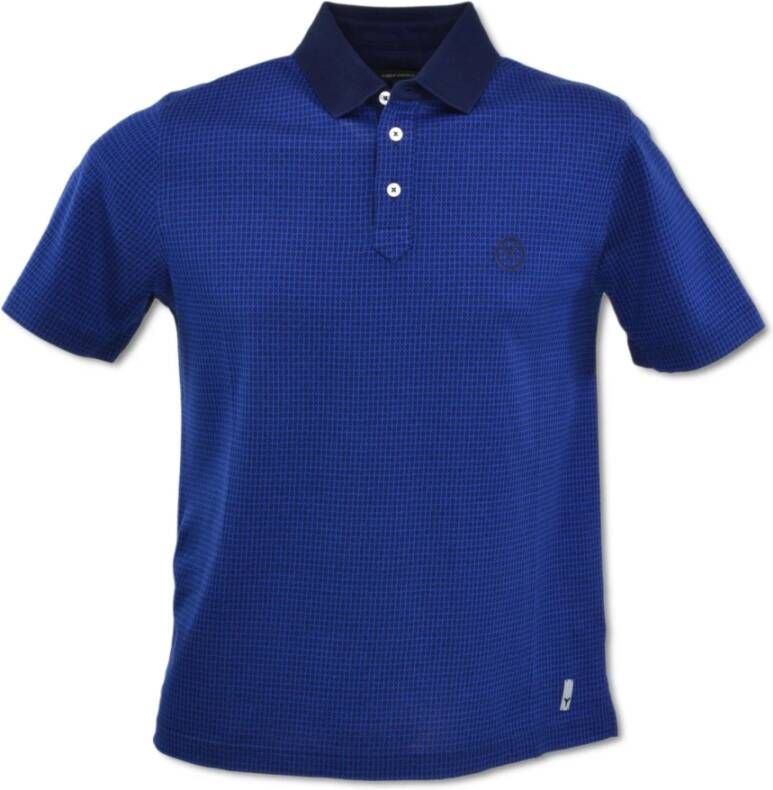 Carlo colucci Polo Shirts Blauw Heren