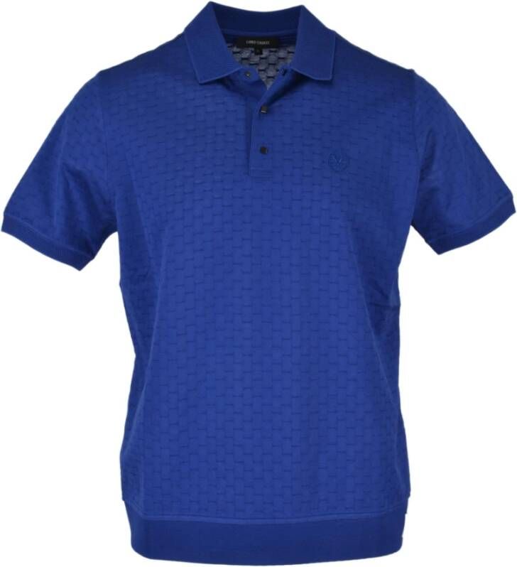Carlo colucci Polo Shirts Blauw Heren
