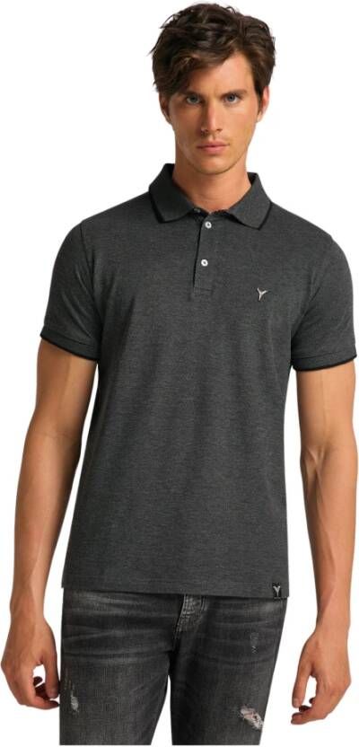 Carlo colucci Artistieke Polo Shirts voor Heren Black Heren