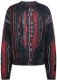 Carlo colucci Riccabona Oversize Pullover Red Heren - Thumbnail 1