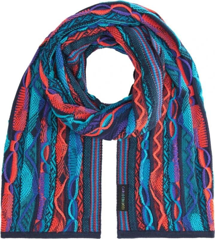 carlo colucci Scarves Blauw Heren