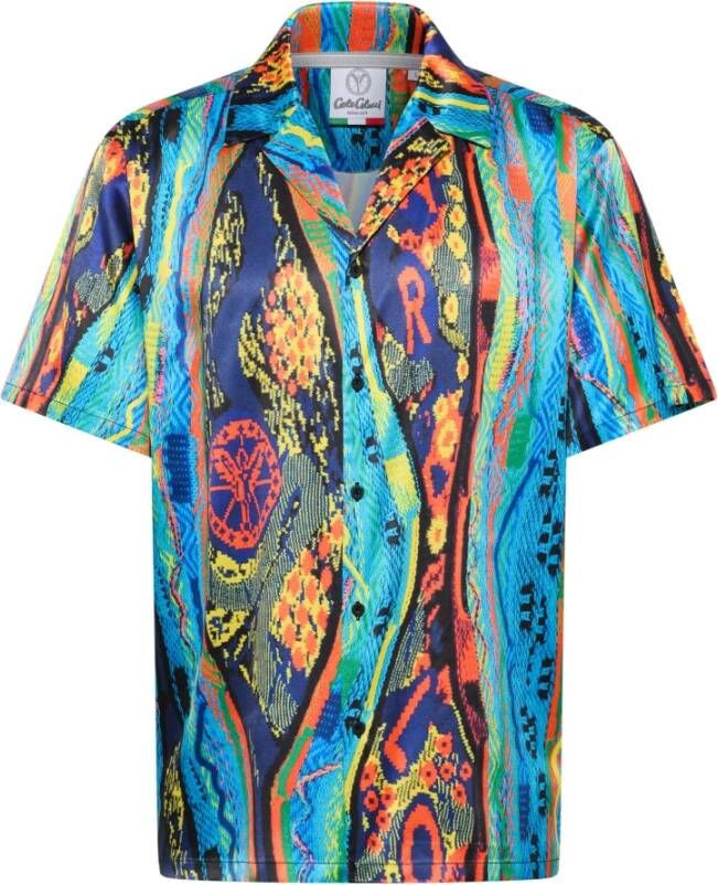 Carlo colucci Bedrukt Overhemd DeManincor Multicolor Heren