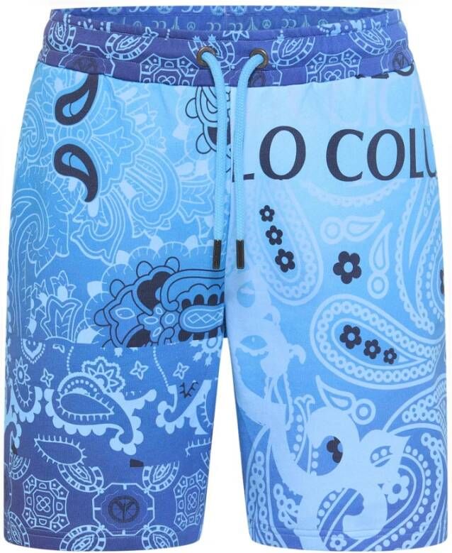carlo colucci Shorts Blauw Heren