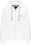 Carlo colucci Unieke Zip-through Sweatshirt voor Vrouwen White Dames - Thumbnail 1