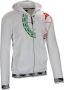 Carlo colucci Sweatshirt met ritssluiting en uniek design White Heren - Thumbnail 1