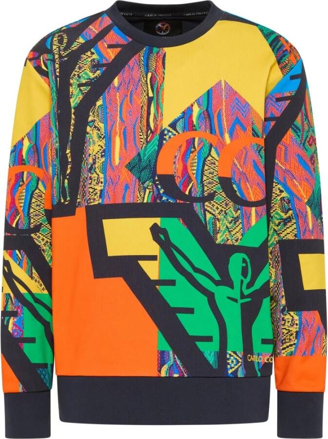 Carlo colucci Sweatshirt Meerkleurig Heren