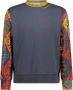 Carlo colucci Sweatshirt met prints en logo borduursels Grijs Heren - Thumbnail 1