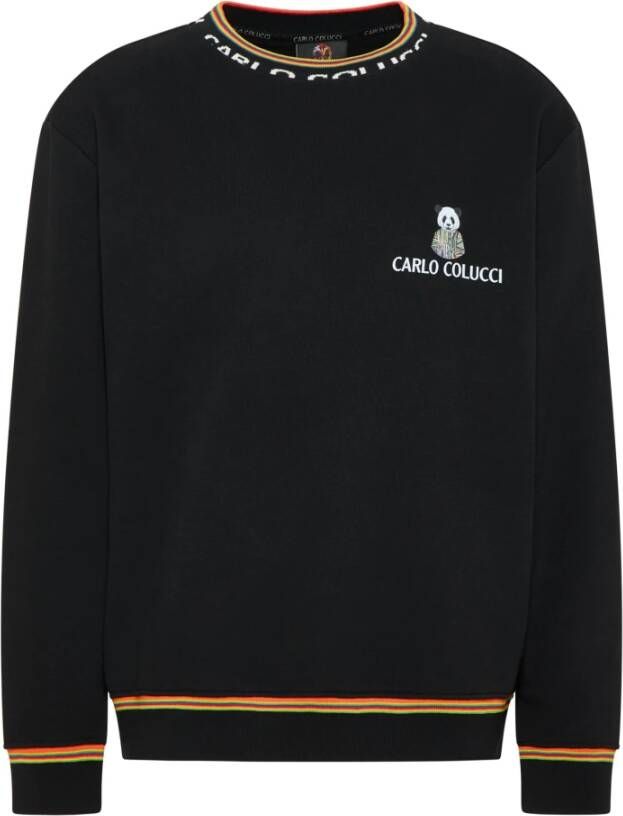 Carlo colucci De Fazio Sweatshirt Black Heren