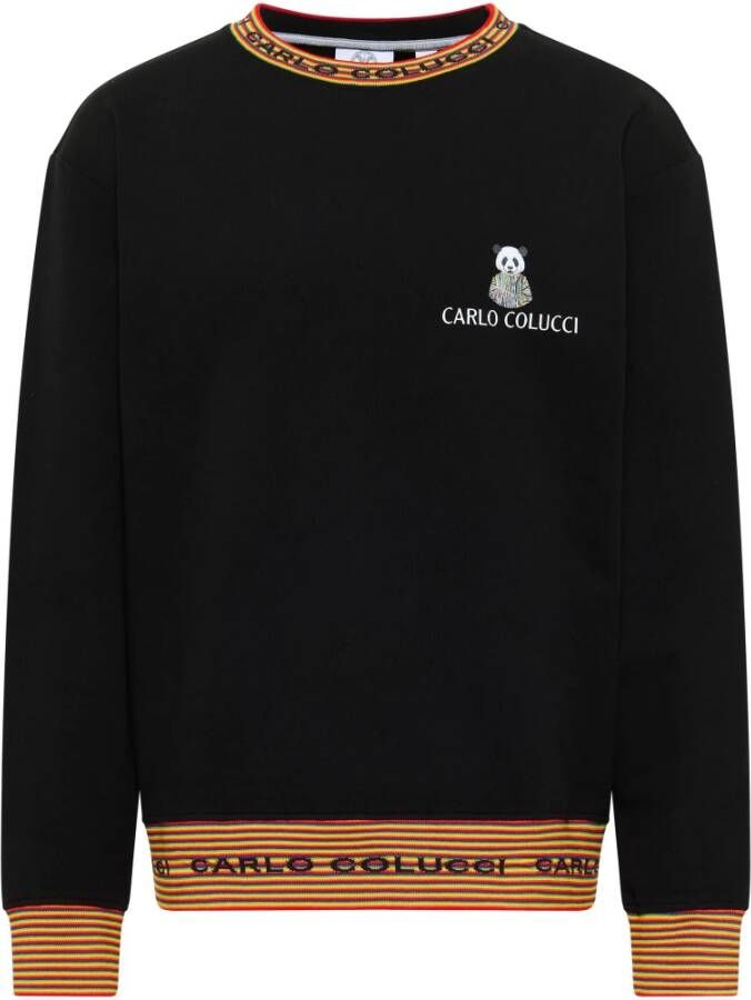 Carlo colucci De Fazio Sweatshirt Black Heren