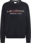 Carlo colucci Oversize Sweatshirt Casual Stijl Black Heren - Thumbnail 1
