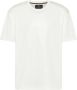 Carlo colucci Oversize Logo T-Shirt White Heren - Thumbnail 1