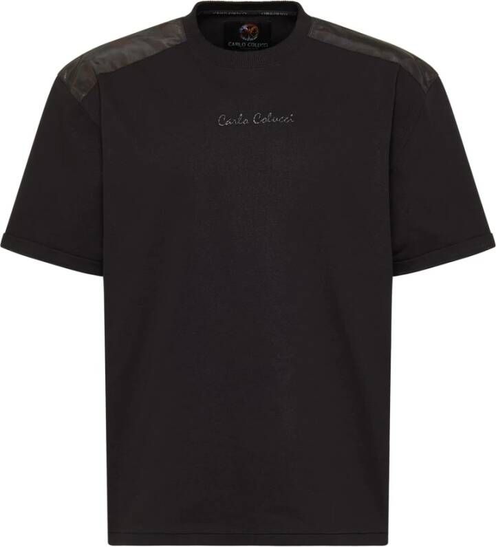 Carlo colucci Danelon Oversize T-Shirt Black Heren