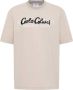 Carlo colucci Veelzijdig Oversize T-Shirt Beige Heren - Thumbnail 1