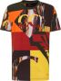 Carlo colucci Patchwork T-Shirt Dander Multicolor Heren - Thumbnail 1