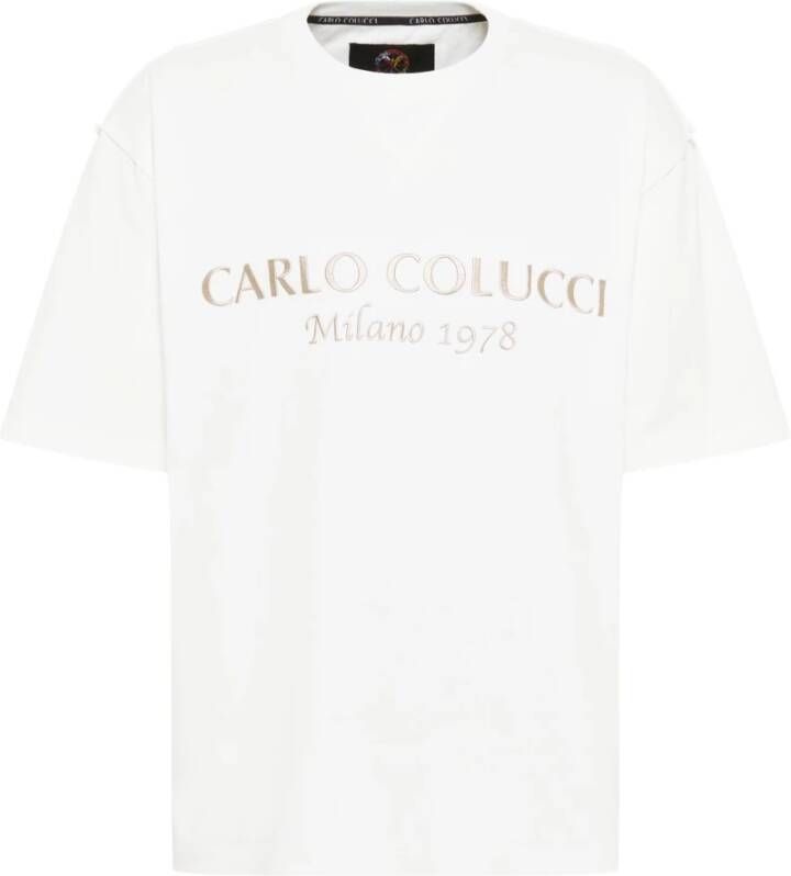 Carlo colucci T-Shirts Wit Heren