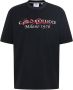 Carlo colucci Oversized T-Shirt Black Heren - Thumbnail 1