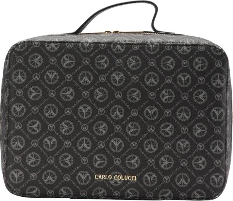 carlo colucci Toilet Bags Zwart Unisex