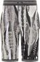Carlo colucci Strickshorts mit Jaquard Cudemo Grijs Heren - Thumbnail 1