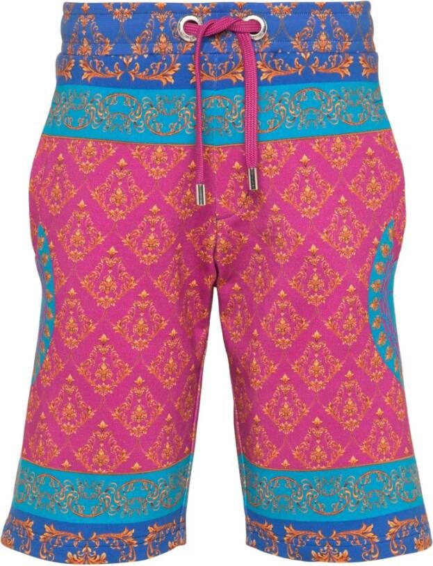Carlo colucci Heren Logo Clement Sweatshorts Multicolor Heren