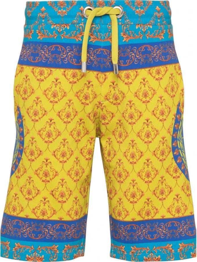 Carlo colucci Heren Logo Clement Sweatshorts Multicolor Heren