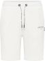 Carlo colucci Ontspannen Sfeer Basic Line Shorts White Heren - Thumbnail 1