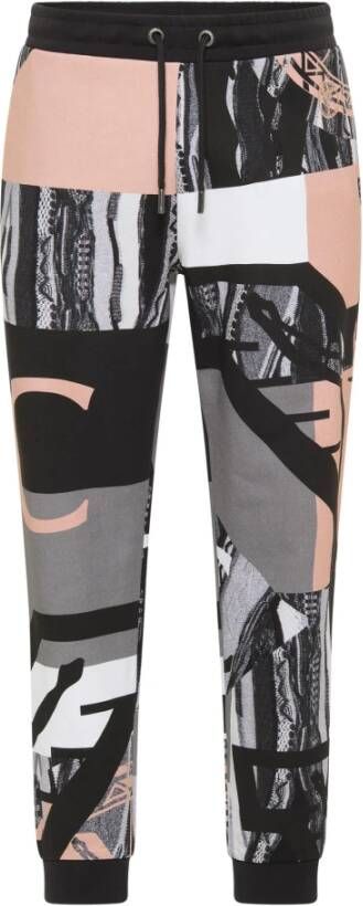Carlo colucci Patchwork Jogger D`Angelo Black Heren