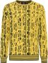 Carlo colucci De Curtis Ronde Hals Trui Yellow Heren - Thumbnail 1