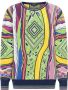 Carlo colucci Gebreide trui met ruitpatroon Multicolor Heren - Thumbnail 1
