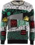 Carlo colucci Rustieke Ronde Hals Trui Multicolor Heren - Thumbnail 1