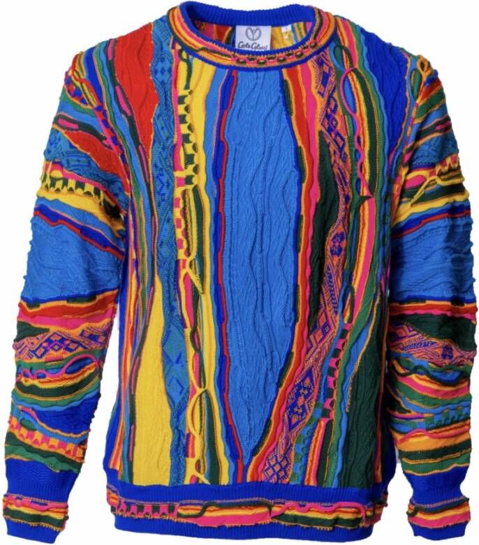 Carlo colucci C11707 141 Sweater Stijlvol Ontwerp Multicolor Heren
