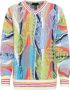 Carlo colucci V-Hals Gebreide Trui Cucinato Multicolor Heren - Thumbnail 1