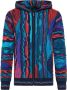 Carlo colucci Unieke Zip-through Sweatshirt Blue Heren - Thumbnail 1