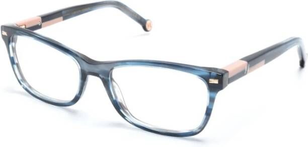 Carolina Herrera Blauwe Optische Brillen voor Moderne Vrouwen Blue Dames