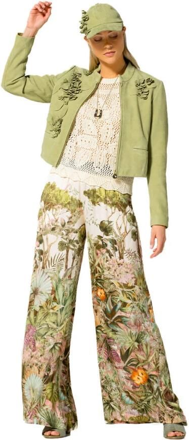 Caroline Biss Elegant Broek 1562 Multicolor Dames