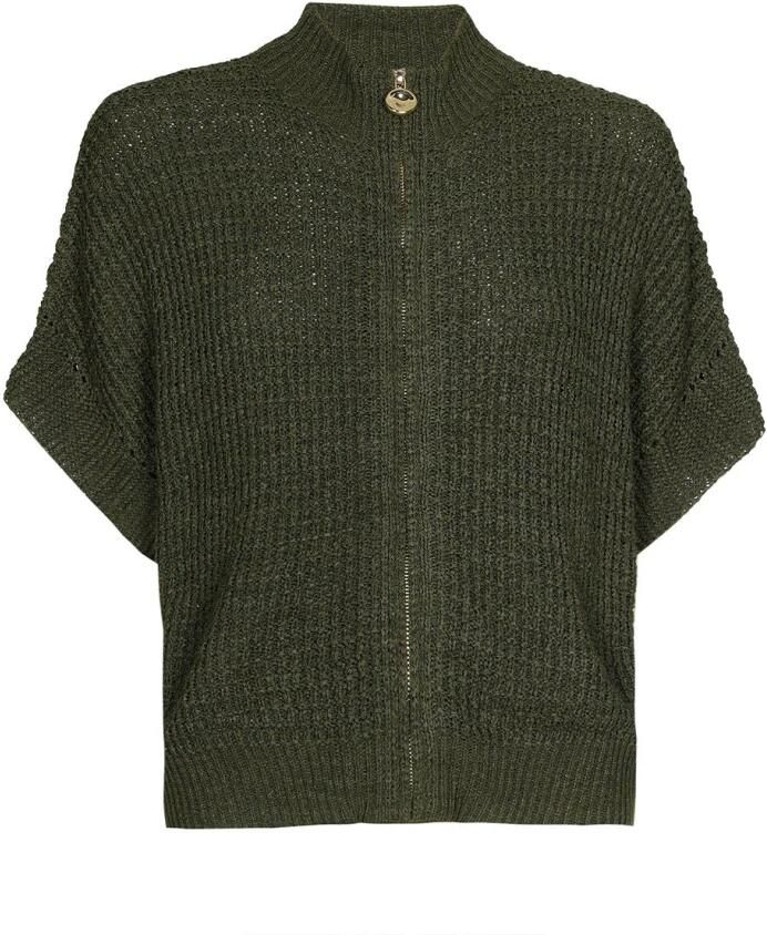 CAROLINE BISS Dames Truien & Vesten 1242 Groen - Foto 3