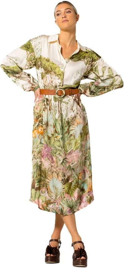 Caroline Biss Elegante Jurk Kleed Multicolor Dames - Foto 5